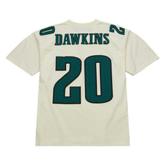 NFL Brian Dawkins Philadelphia Eagles Chainstitch Legacy Jersey - Cream discount