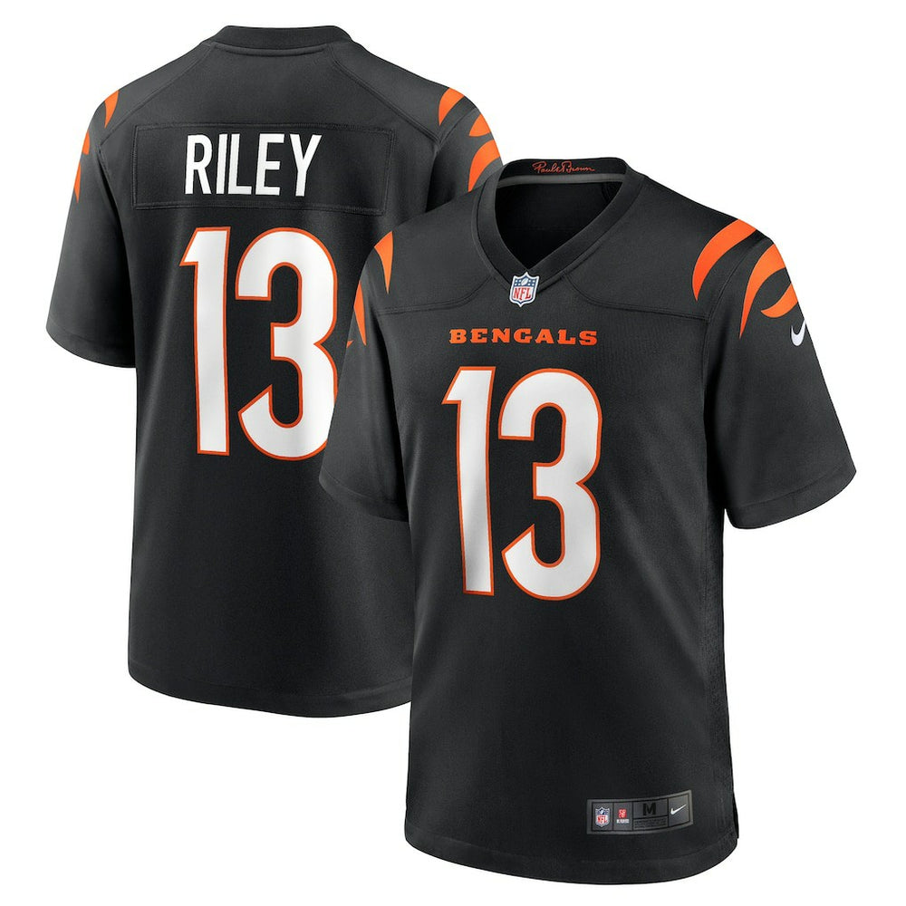 NFL Ken Riley Cincinnati Bengals Retired Player Game Jersey - Black
