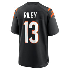 NFL Ken Riley Cincinnati Bengals Retired Player Game Jersey - Black