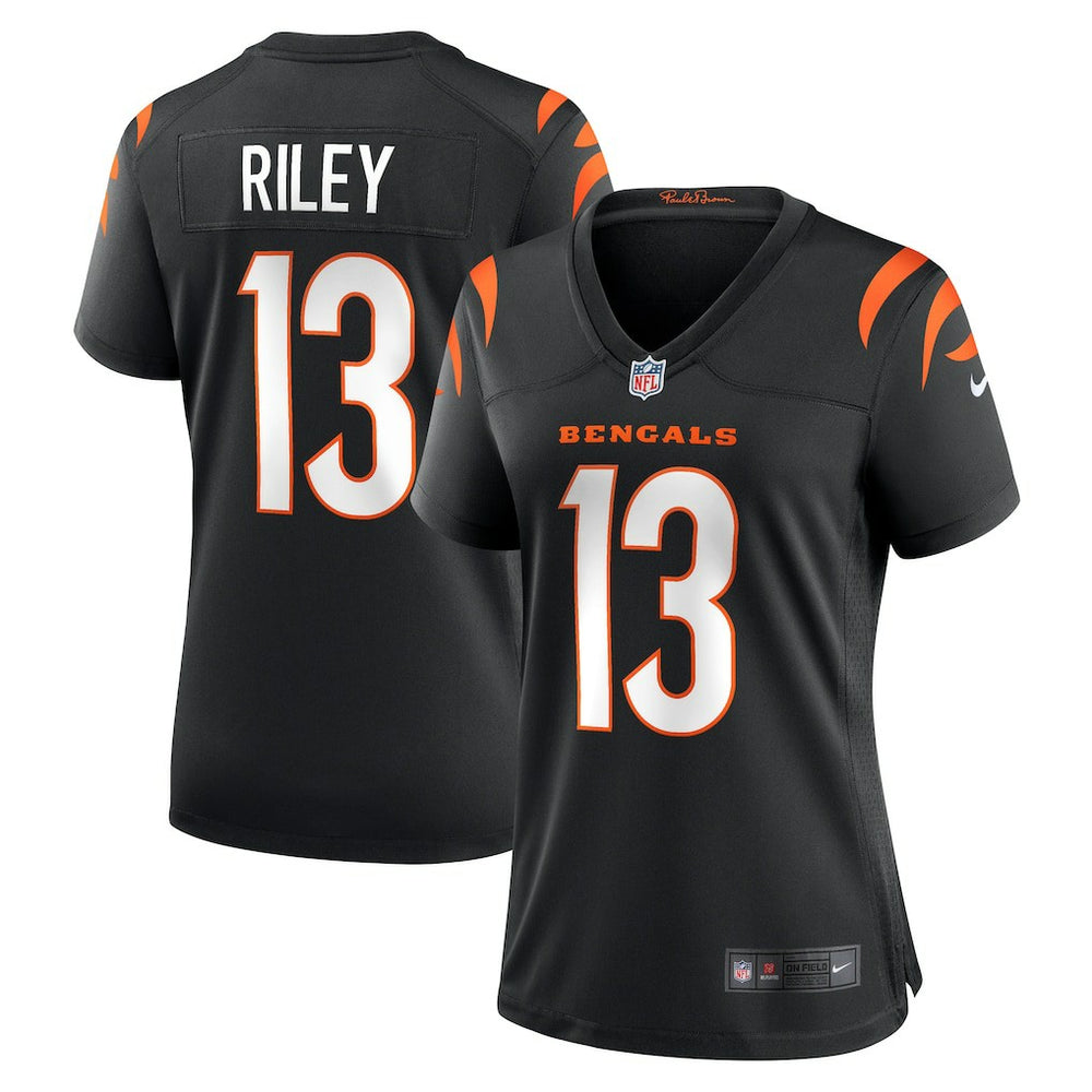 NFL Ken Riley Cincinnati Bengals Women's Retired Player Game Jersey - Black