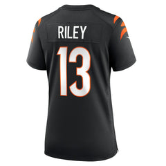 NFL Ken Riley Cincinnati Bengals Women's Retired Player Game Jersey - Black