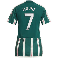 Mason Mount Manchester United Women's 2023/24 Away Replica Player Jersey Green