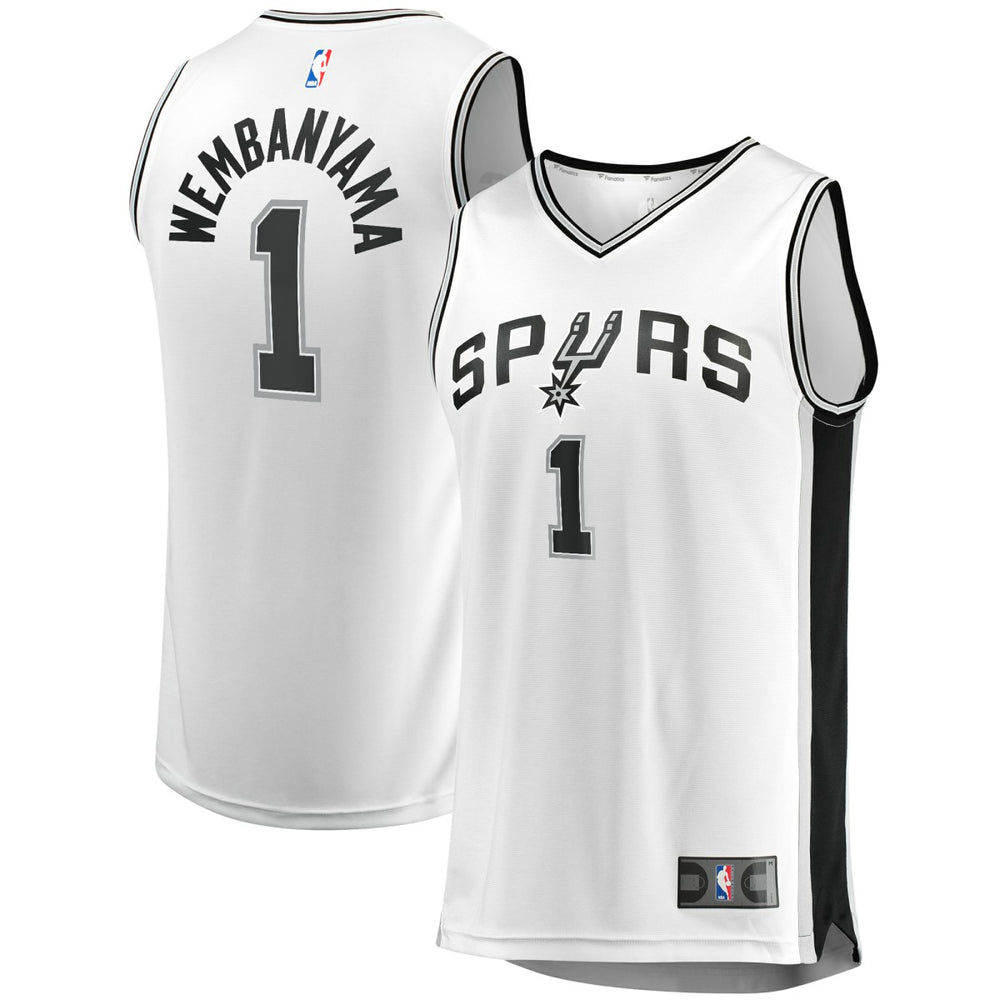 NBA Victor Wembanyama San Antonio Spurs Fast Break Player Jersey - Association Edition - White