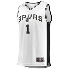 NBA Victor Wembanyama San Antonio Spurs Youth Fast Break Player Jersey - Association Edition - White