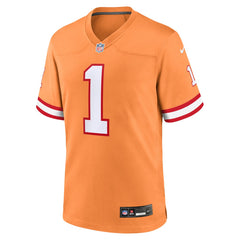 NFL Rachaad White Tampa Bay Buccaneers Alternate Game Jersey - Orange