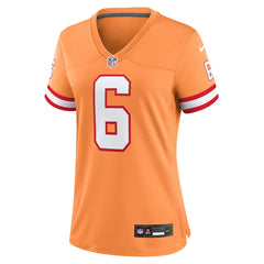 NFL Baker Mayfield Tampa Bay Buccaneers Women's Throwback Game Jersey - Orange