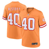 NFL Mike Alstott Tampa Bay Buccaneers Throwback Game Jersey - Orange