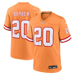 NFL Ronde Barber Tampa Bay Buccaneers Retired Player Alternate Game Jersey - Orange