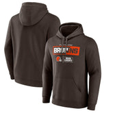 Cleveland Browns NFL x Bud Light Pullover Hoodie Brown