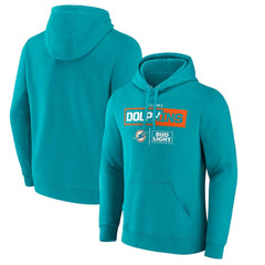 Miami Dolphins NFL x Bud Light Pullover Hoodie Aqua