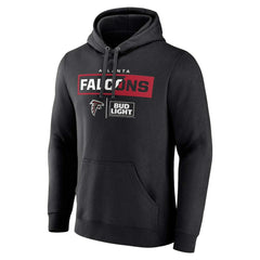 Atlanta Falcons NFL x Bud Light Pullover Hoodie Black