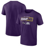 Baltimore Ravens NFL x Bud Light T-Shirt Purple
