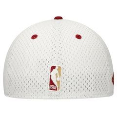 Cleveland Cavaliers Throwback 2Tone 59FIFTY Fitted Hat White/Wine