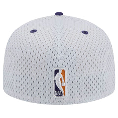 Phoenix Suns Throwback 2Tone 59FIFTY Fitted Hat White/Purple