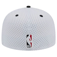 Portland Trail Blazers Throwback 2Tone 59FIFTY Fitted Hat White/Black