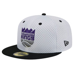 Sacramento Kings Throwback 2Tone 59FIFTY Fitted Hat White/Black
