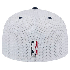 Washington Wizards Throwback 2Tone 59FIFTY Fitted Hat White/Navy