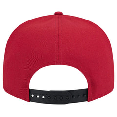 Miami Heat Throwback Gradient Tech Font 9FIFTY Snapback Hat White/Black