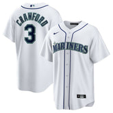 MLB JP Crawford Seattle Mariners Nike Home Replica Jersey - White