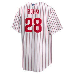 MLB Alec Bohm Philadelphia Phillies Nike Replica Player Jersey - White