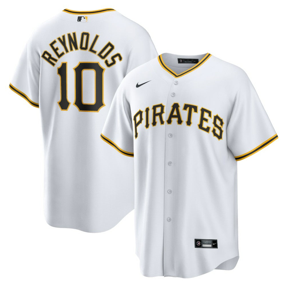 Bryan Reynolds Pittsburgh Pirates Nike Replica Player Jersey - White Jerseys