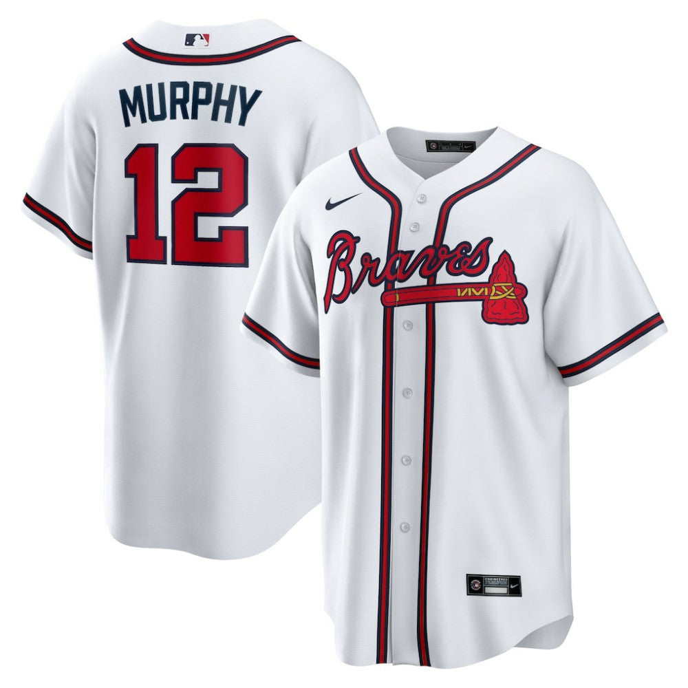 MLB Sean Murphy Atlanta Braves Nike Replica Player Jersey - White