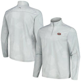 San Francisco 49ers Delray Frond IslandZone Half-Zip Sweatshirt Gray