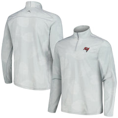 Tampa Bay Buccaneers Delray Frond IslandZone Half-Zip Sweatshirt Gray