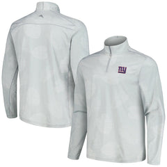New York Giants Delray Frond IslandZone Half-Zip Sweatshirt Gray