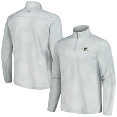 Green Bay Packers Delray Frond IslandZone Half-Zip Sweatshirt Gray