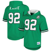 Reggie White Philadelphia Eagles Retired Player Name & Number Mesh Hoodie T-Shirt Kelly Green
