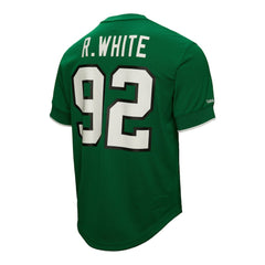 Reggie White Philadelphia Eagles Retired Player Name & Number Mesh Top Kelly Green