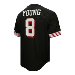 Steve Young San Francisco 49ers Retired Player Name & Number Mesh Top Black
