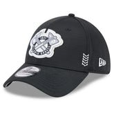 Atlanta Braves New Era 2024 Clubhouse 39THIRTY Flex Hat - Black Hats