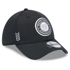 Washington Nationals New Era 2024 Clubhouse 39THIRTY Flex Hat - Black Hats
