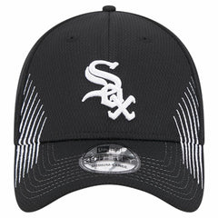 Chicago White Sox New Era Active Dash Mark 39THIRTY Flex Hat - Black Hats