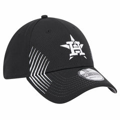 Houston Astros New Era Active Dash Mark 39THIRTY Flex Hat - Black Hats
