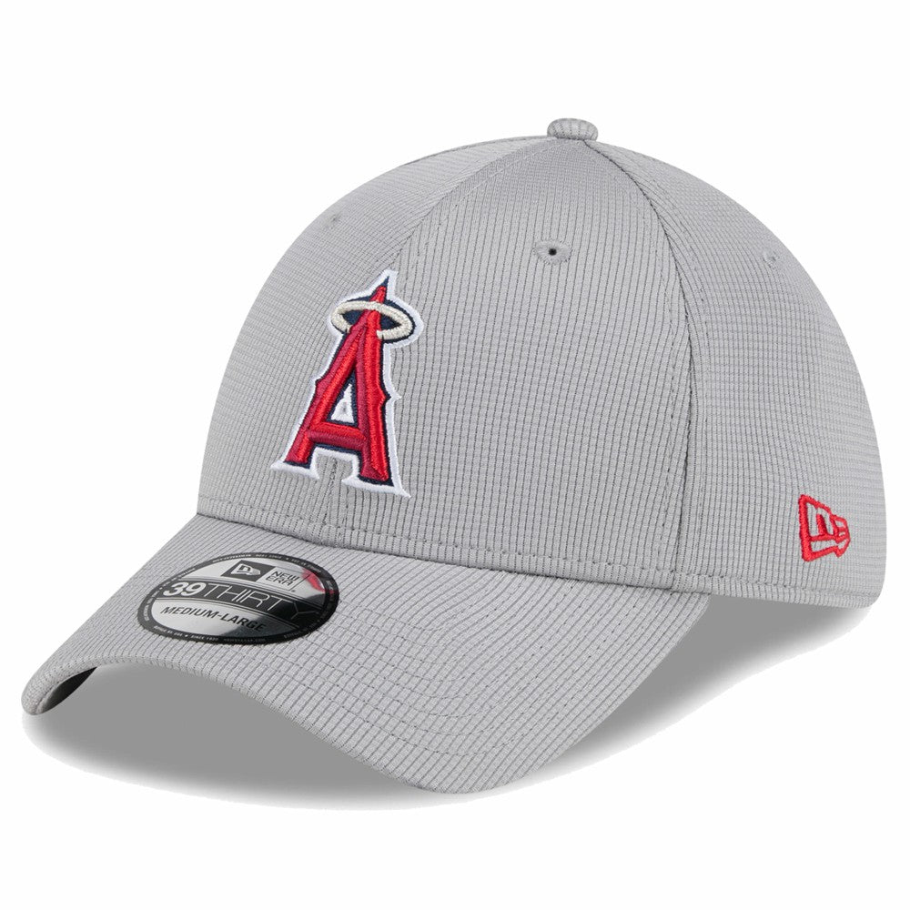 Los Angeles Angels New Era Active Pivot 39THIRTY Flex Hat - Gray Hats