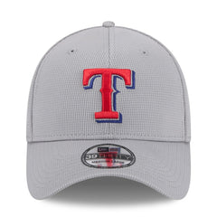 Texas Rangers New Era Active Pivot 39THIRTY Flex Hat - Gray Hats