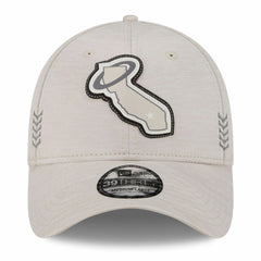 Los Angeles Angels New Era 2024 Clubhouse 39THIRTY Flex Hat - Cream Hats