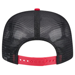Boston Red Sox New Era Throwback Meshback Golfer Hat - Black Hats