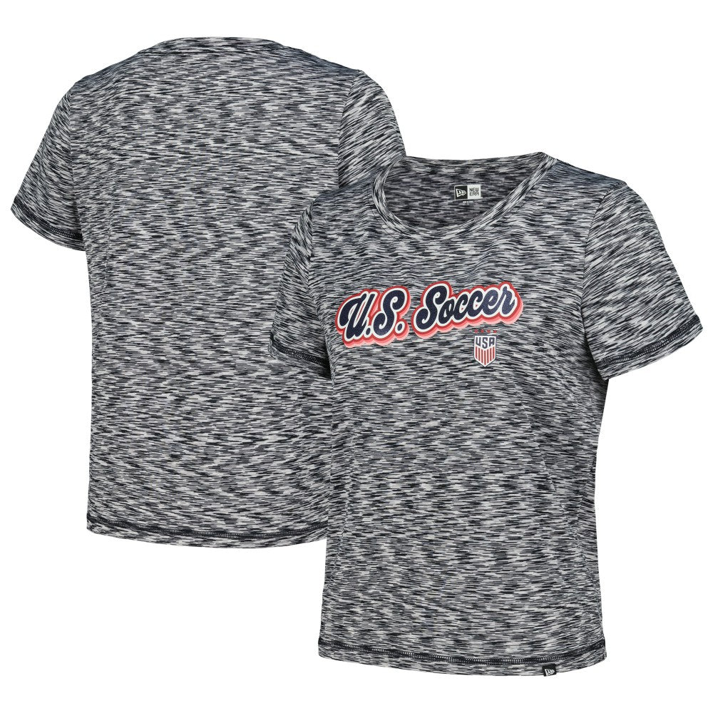 USWNT 5th & Ocean by New Era Women's Athletic T-Shirt Navy shop