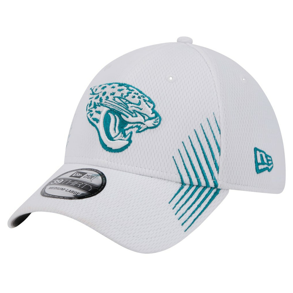 Jacksonville Jaguars New Era Active 39THIRTY Flex Hat White