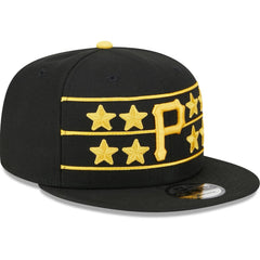 Pittsburgh Pirates New Era 2024 Batting Practice 9FIFTY Snapback Hat - Black Hats