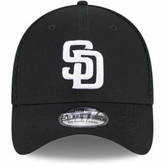 San Diego Padres New Era Neo 39THIRTY Flex Hat - Black/White Hats