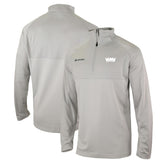 Sacramento Kings Omni-Wick Rockin' It Quarter-Zip Pullover Top Heather Gray