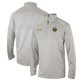Denver Nuggets Omni-Wick Rockin' It Quarter-Zip Pullover Top Heather Gray