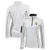 Boston Celtics Women's Omni-Wick Shotgun Quarter-Zip Pullover Top White