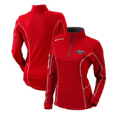 New Orleans Pelicans Women's Omni-Wick Shotgun Quarter-Zip Pullover Top Red