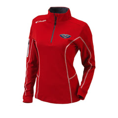 New Orleans Pelicans Women's Omni-Wick Shotgun Quarter-Zip Pullover Top Red